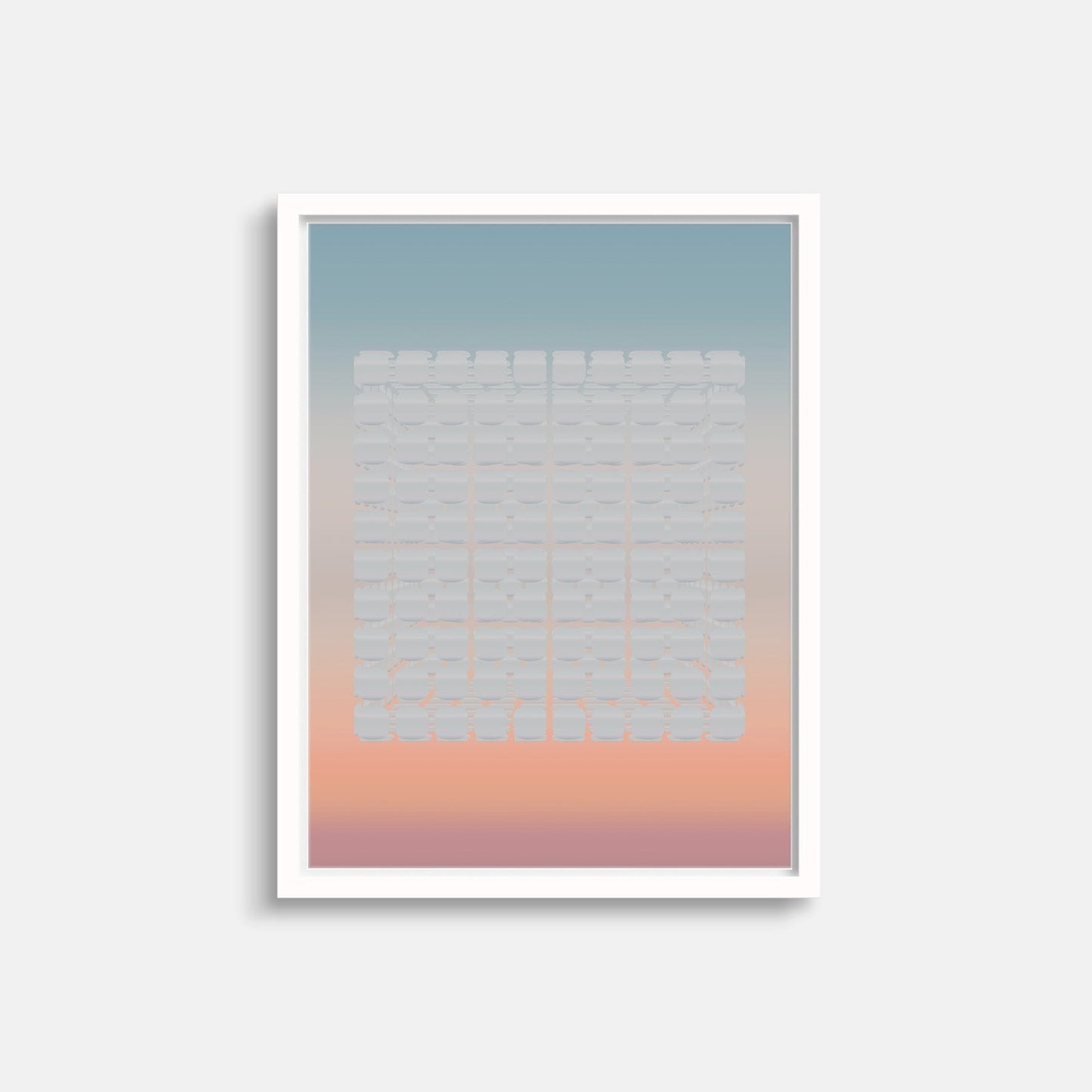 Tropical Sunset Panel Grid-Abstract-The Design Craft