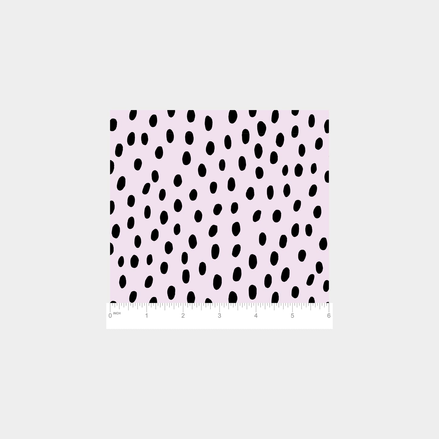 Violet and Black Hand-drawn Polka Dot Gift Wrap-Gift Wrapping-The Design Craft