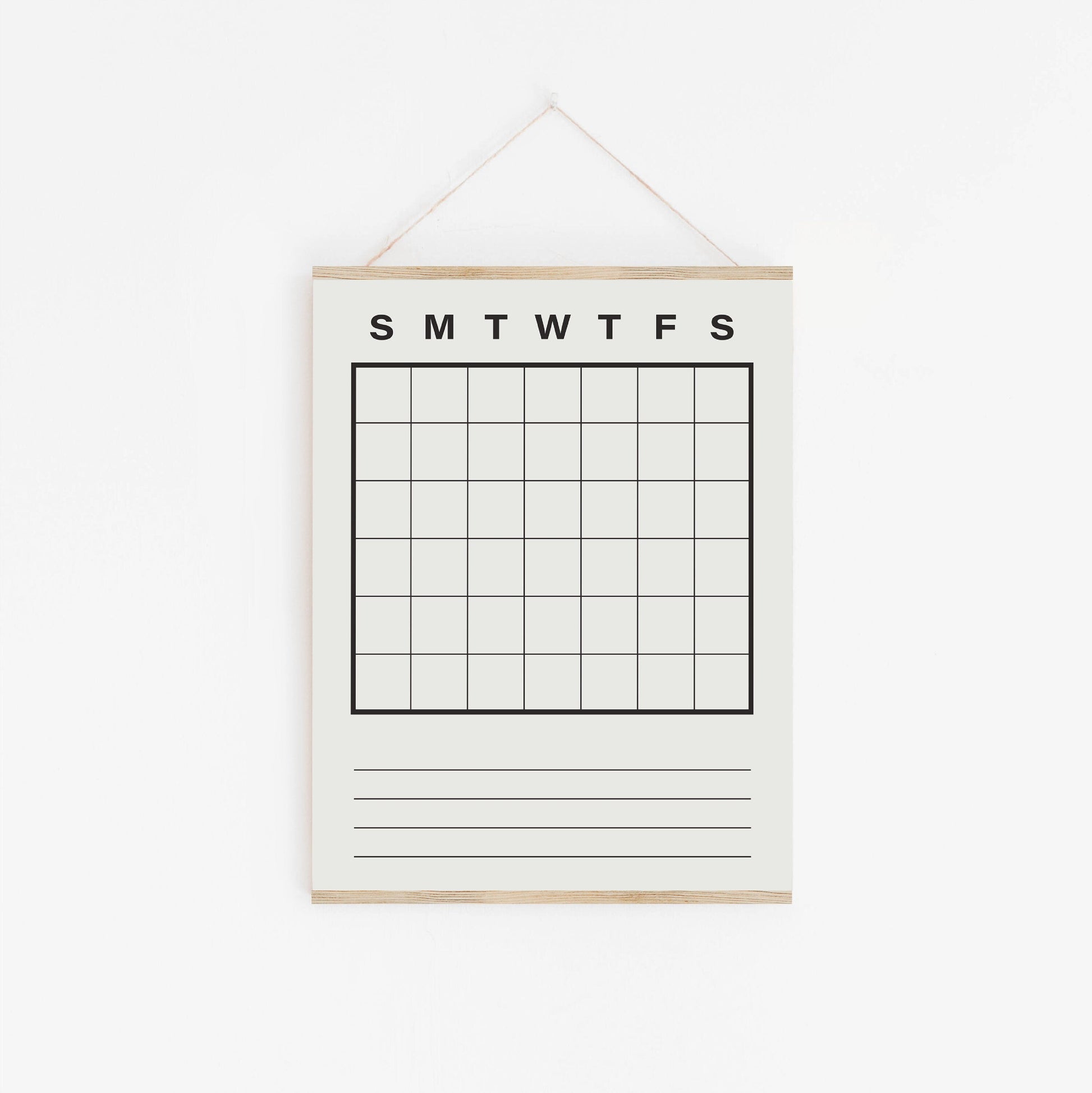 Weekly Monthly Planner Printable, Modern-The Design Craft