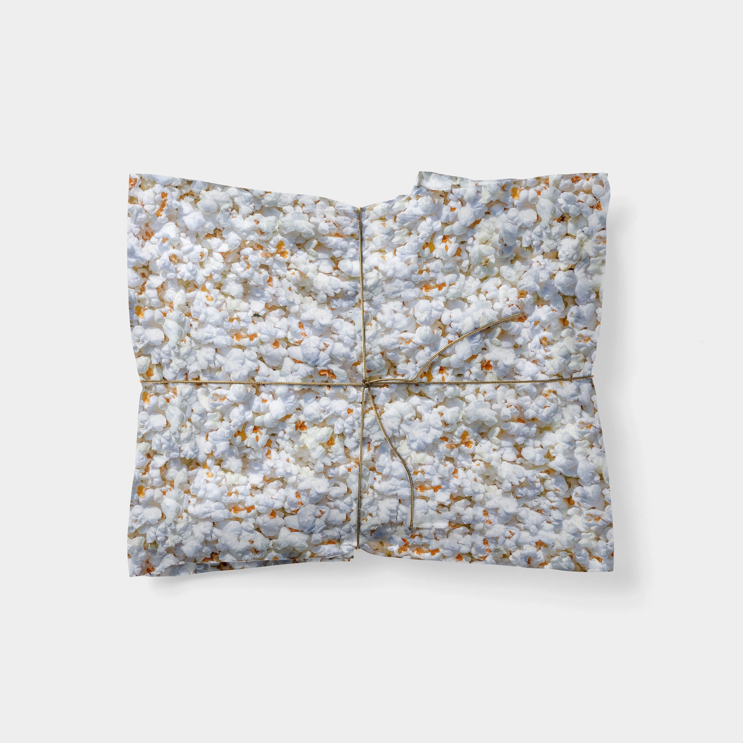 White Popcorn Gift Wrap