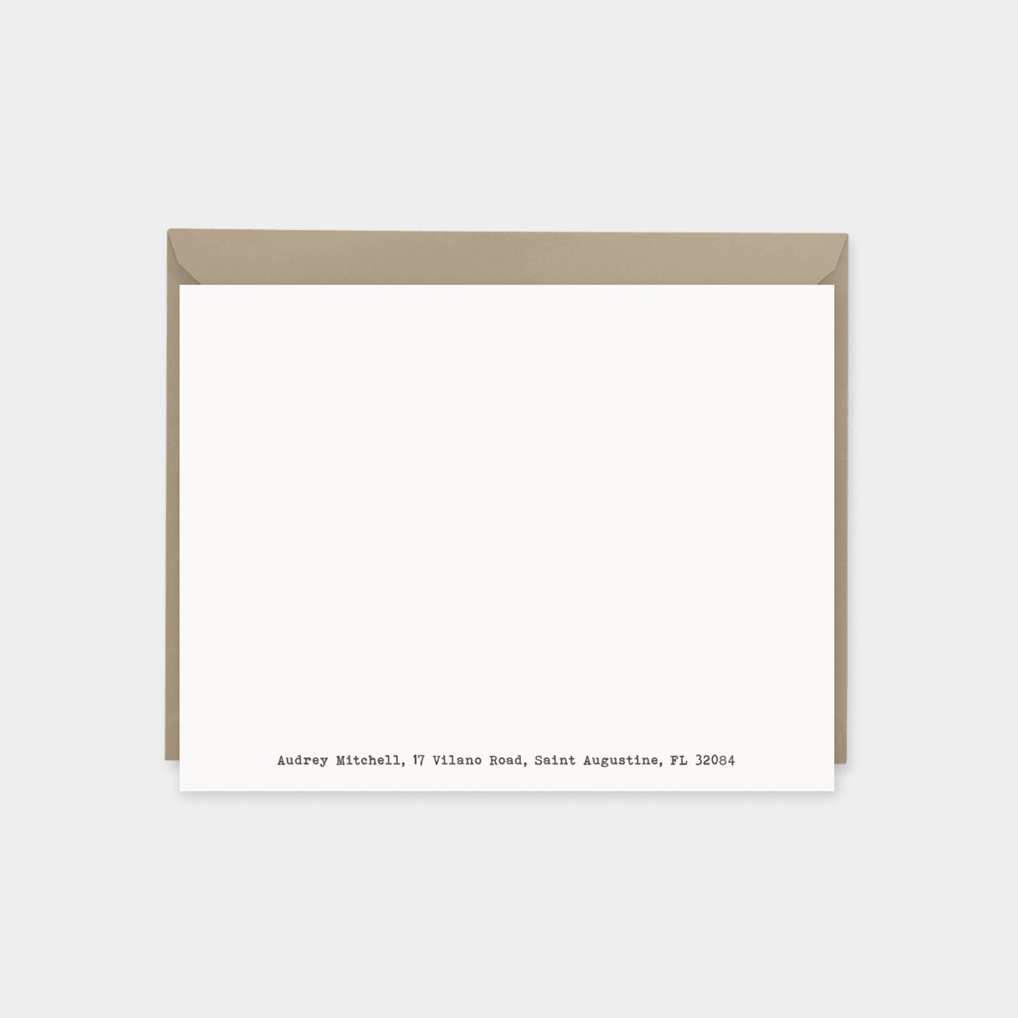 Wood Texture Note Card-Greeting & Note Cards-The Design Craft