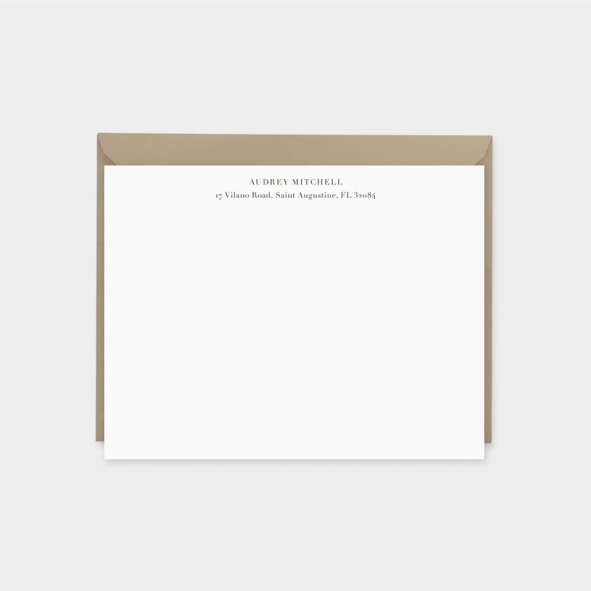 Wood Texture Note Card II-Greeting & Note Cards-The Design Craft