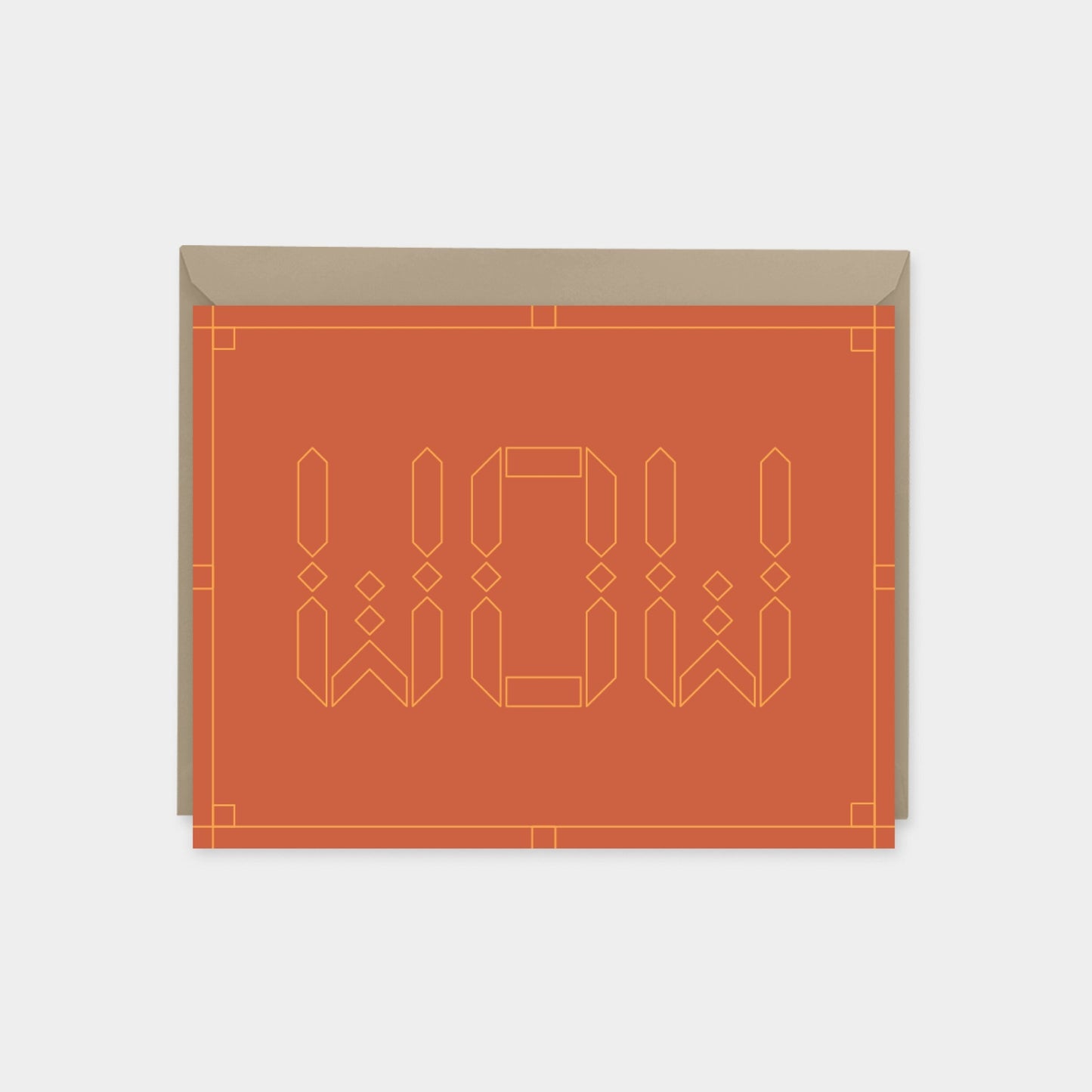 Wow Celebration Cards, Moroccan Design-Greeting & Note Cards-The Design Craft