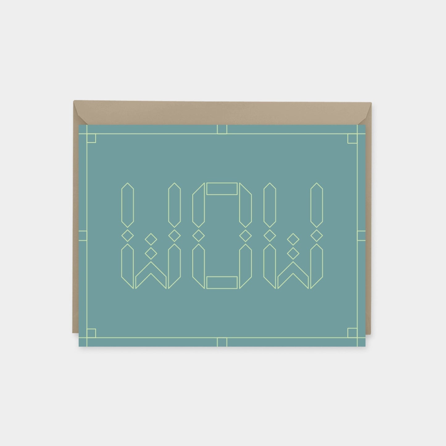 Wow Celebration Cards, Moroccan Design-Greeting & Note Cards-The Design Craft