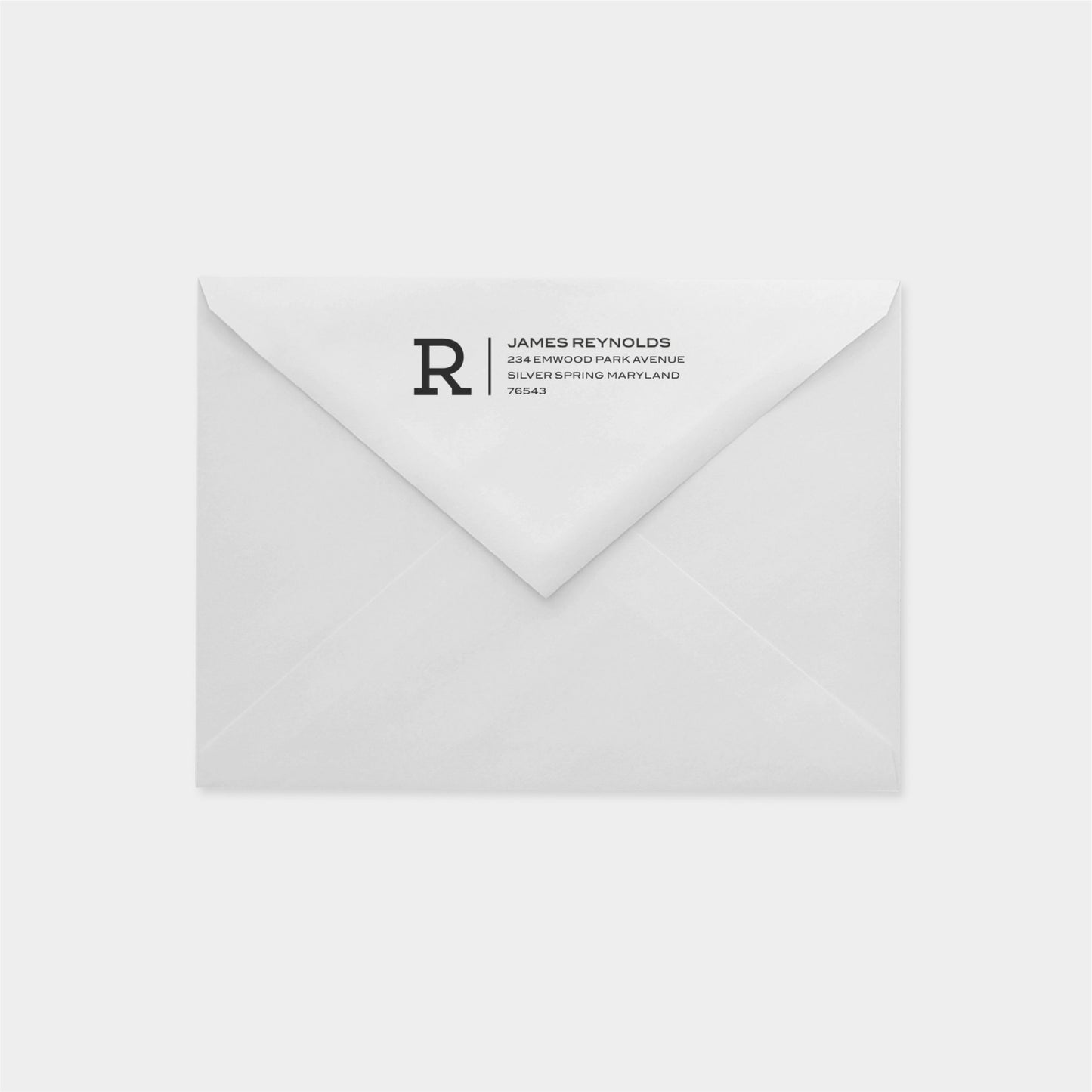 Address Stamp VI, Custom Stationery