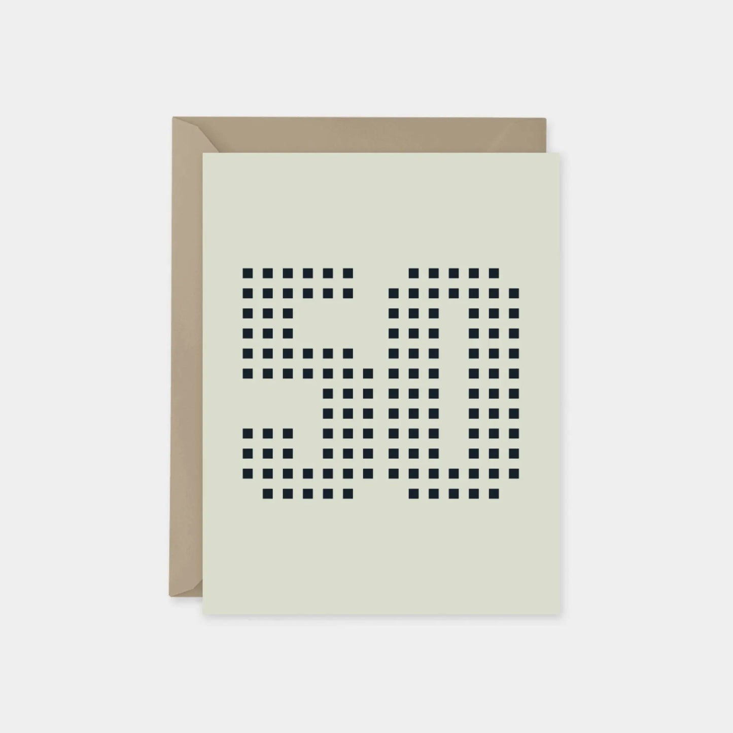 Age 50 Square Birthday Card