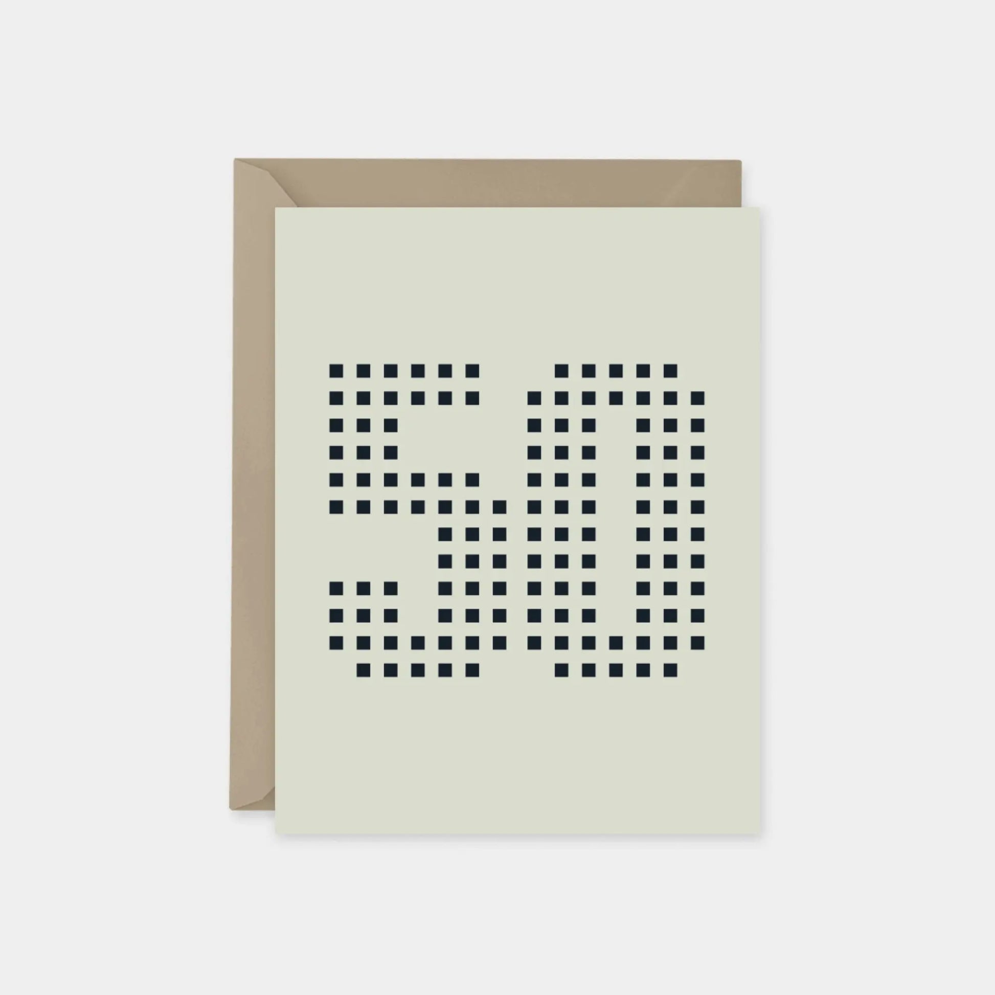 Age 50 Square Birthday Card