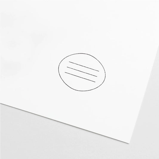 Badge Lined Stamp IV