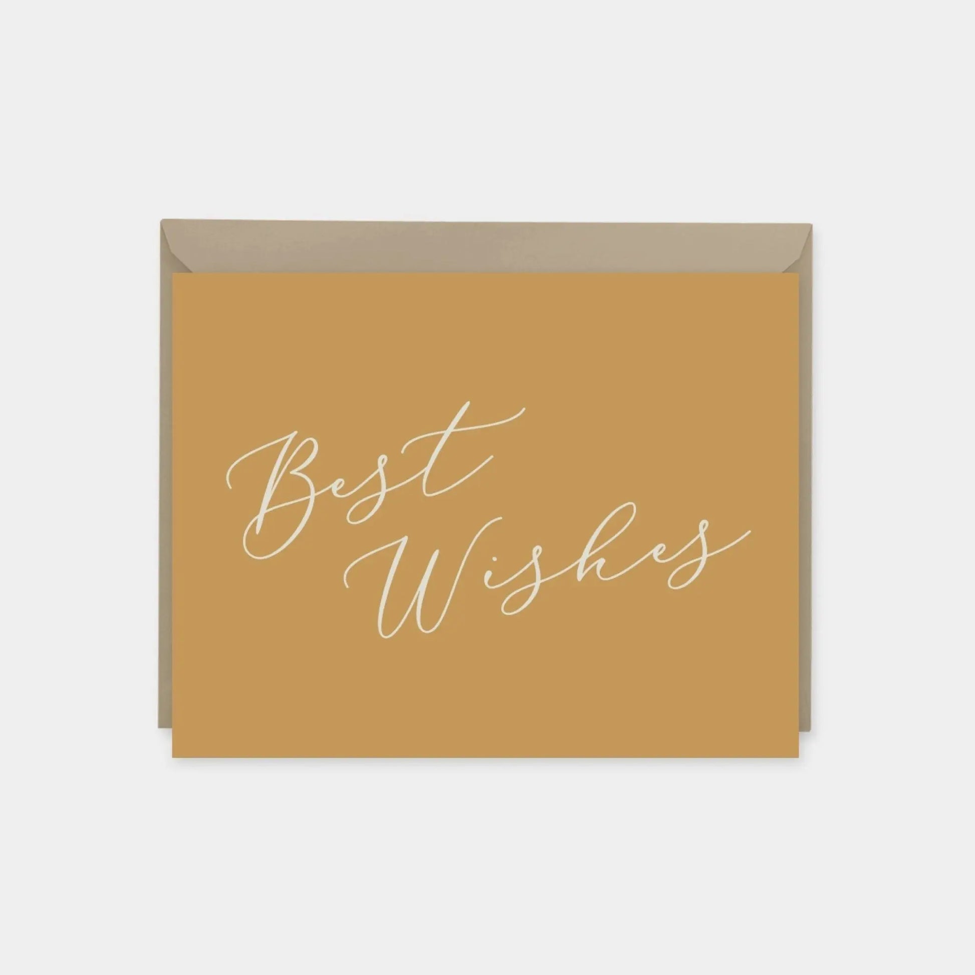 Best Wishes Calligraphy Card Set II