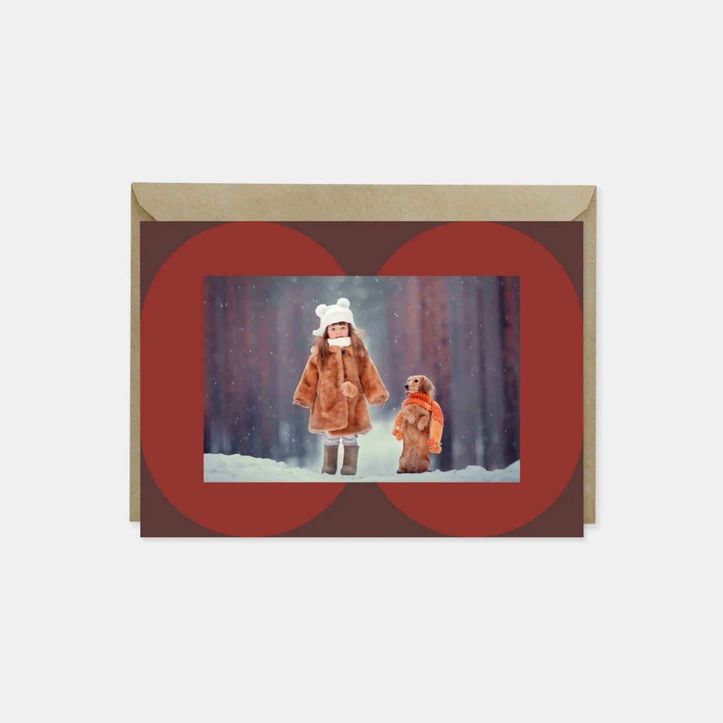 Big Geo Holiday Photo Card V