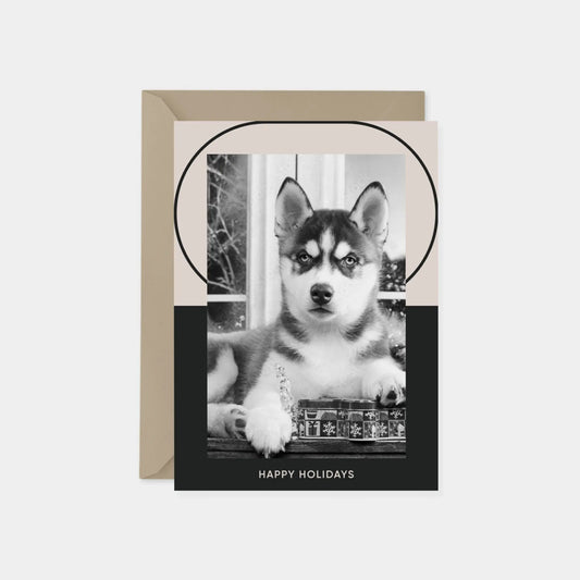 Big Geo Holiday Photo Card VII