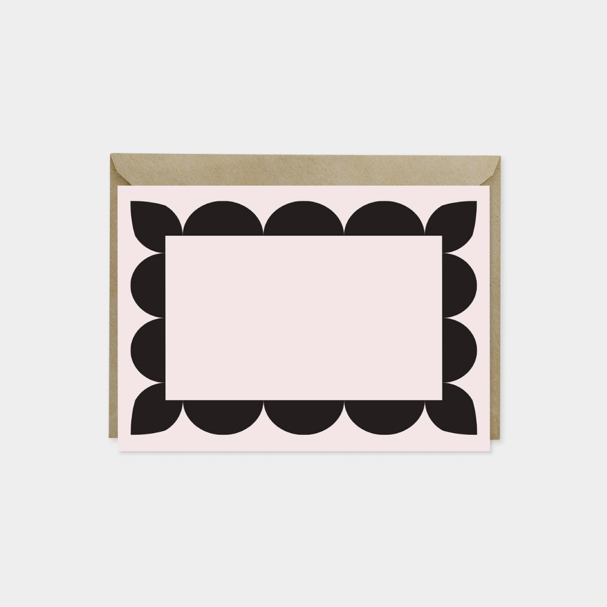 Big Scallop Border Note Cards IV