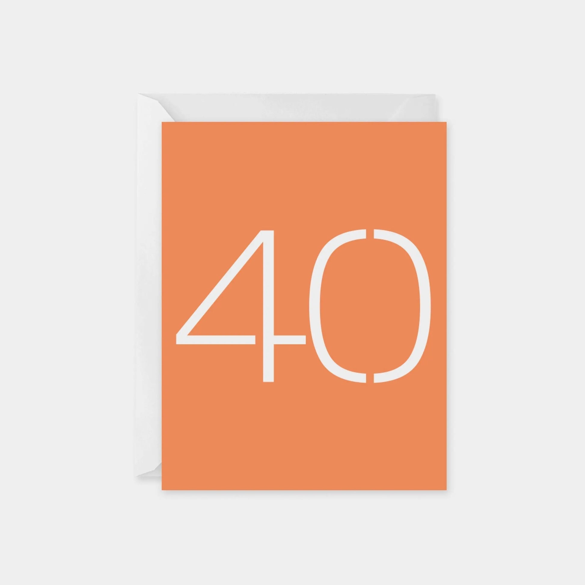 Birthday Age Card, Stencil Number