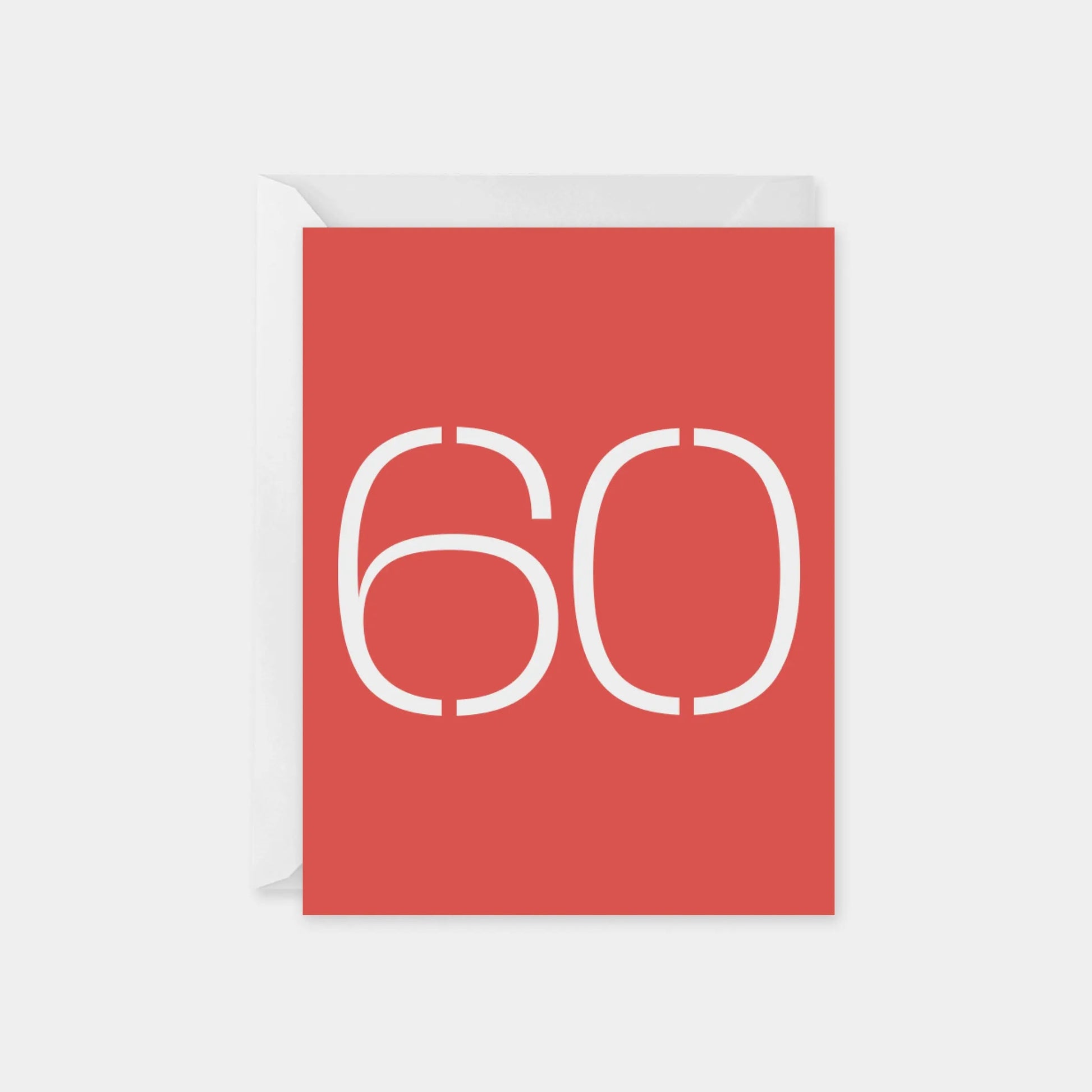 Birthday Age Card, Stencil Number