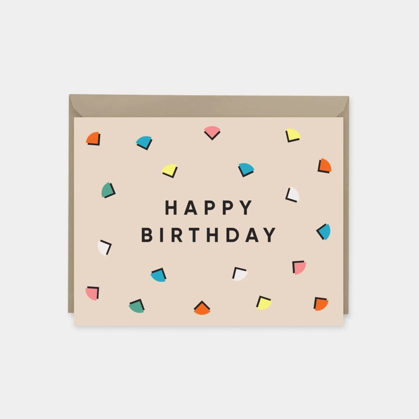 Birthday Deco Confetti Card