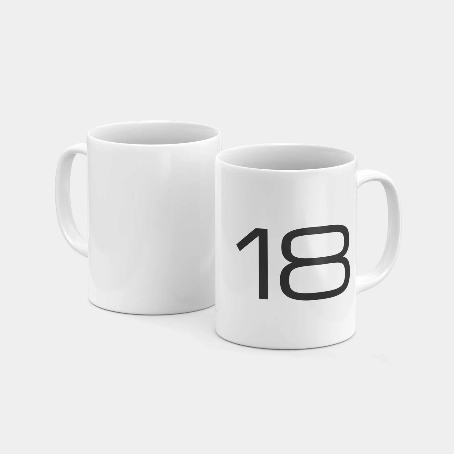 Birthday Number 11oz Mug XVIII