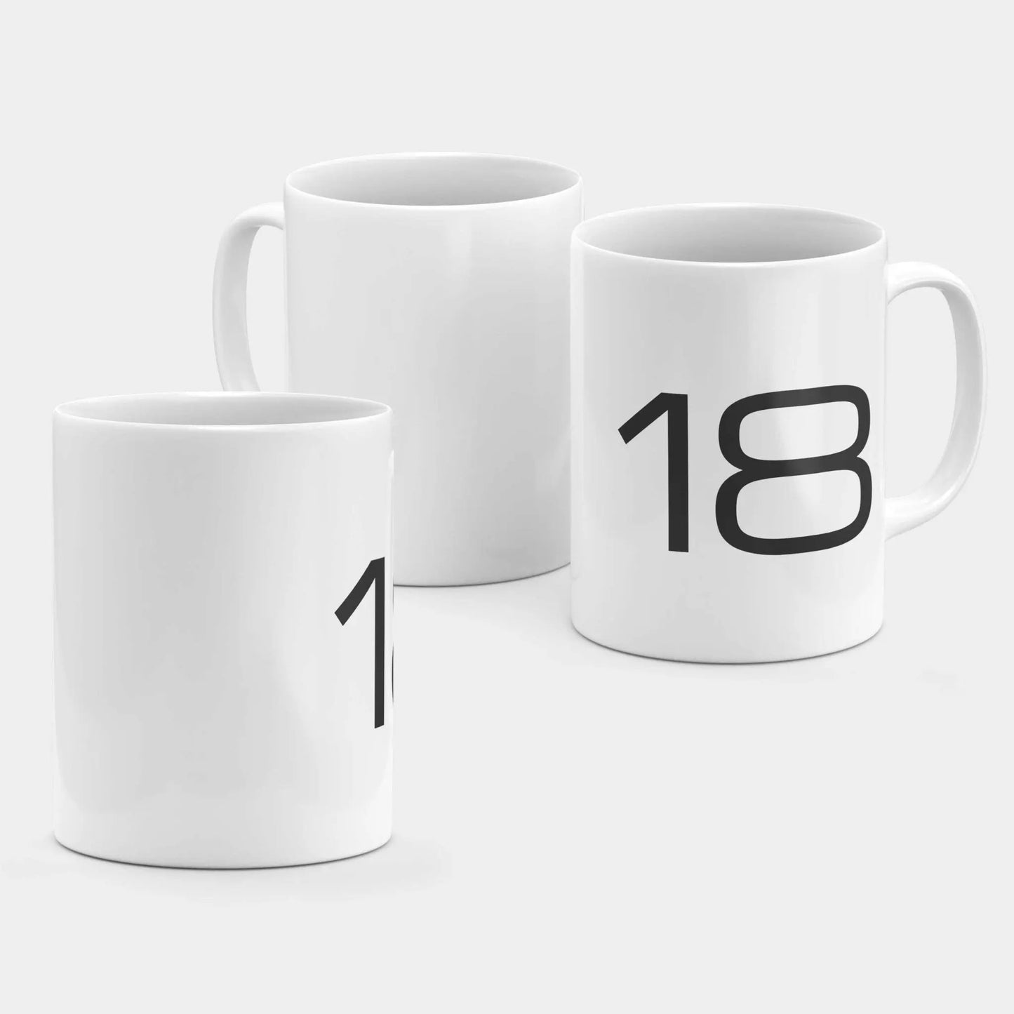 Birthday Number 11oz Mug XVIII