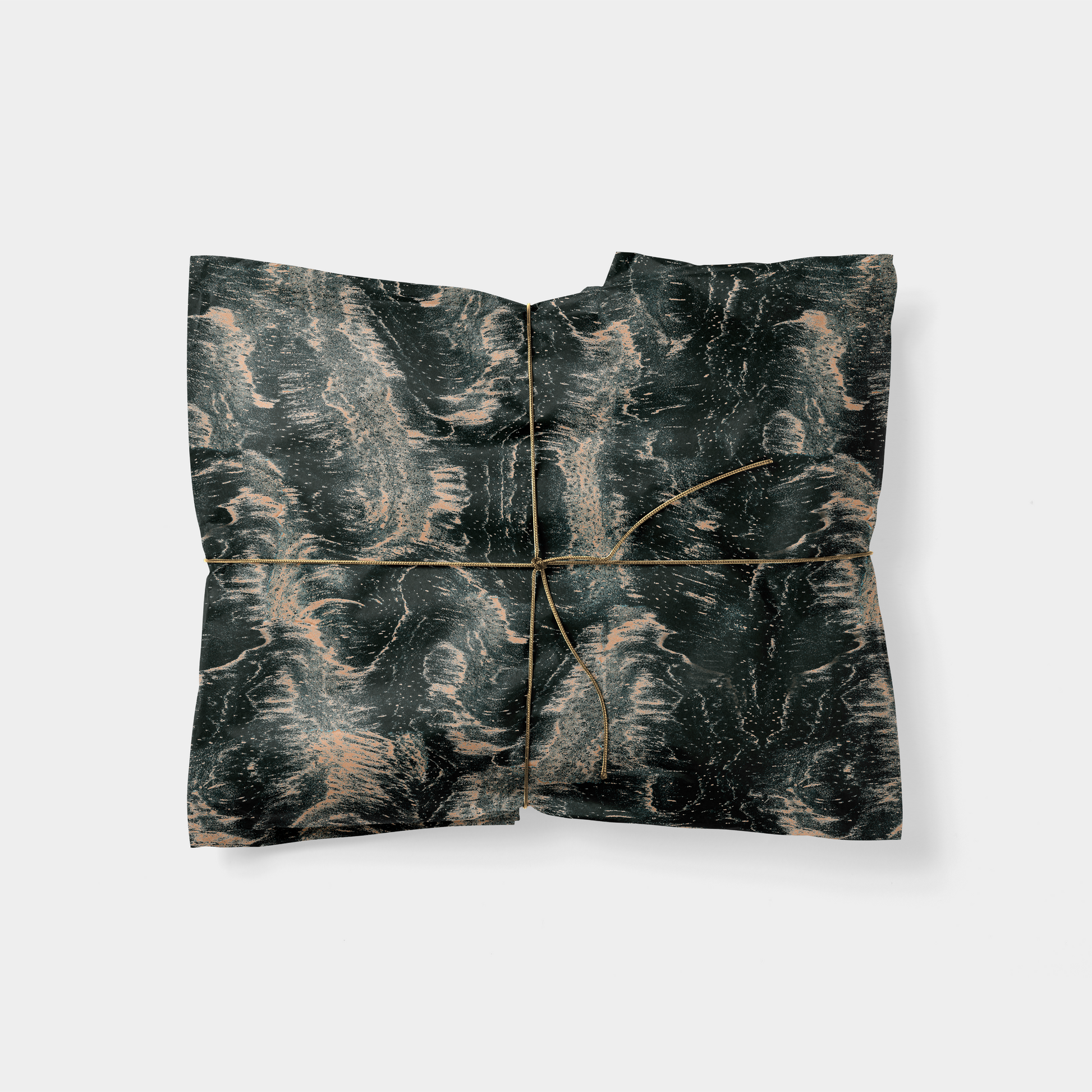 Black & Tan Burl Wood Gift Wrap