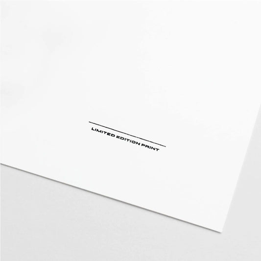 Blank Limited Edition Print Stamp