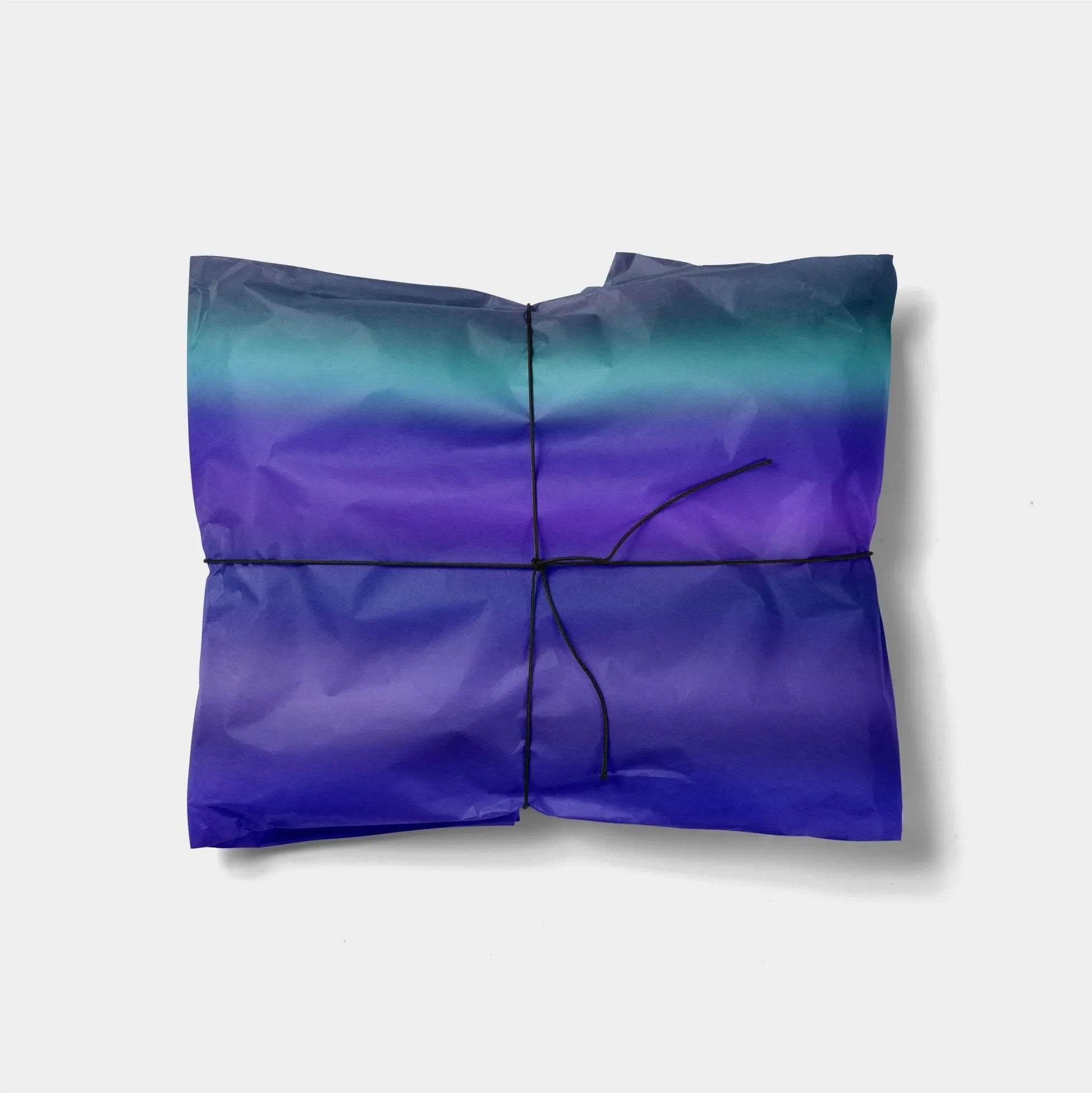 Blue Blurred Stripes Gift Wrap