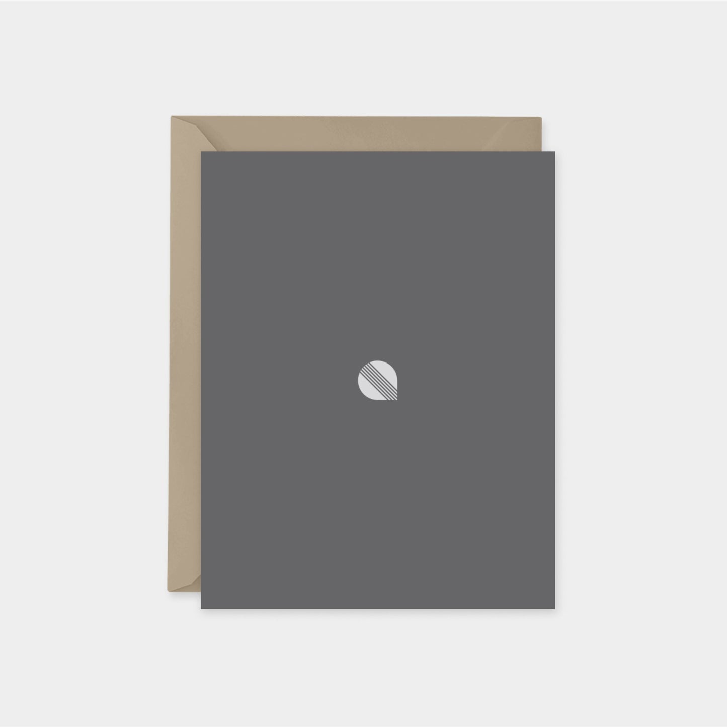 Boccaccio Font Monogram Note Cards IV