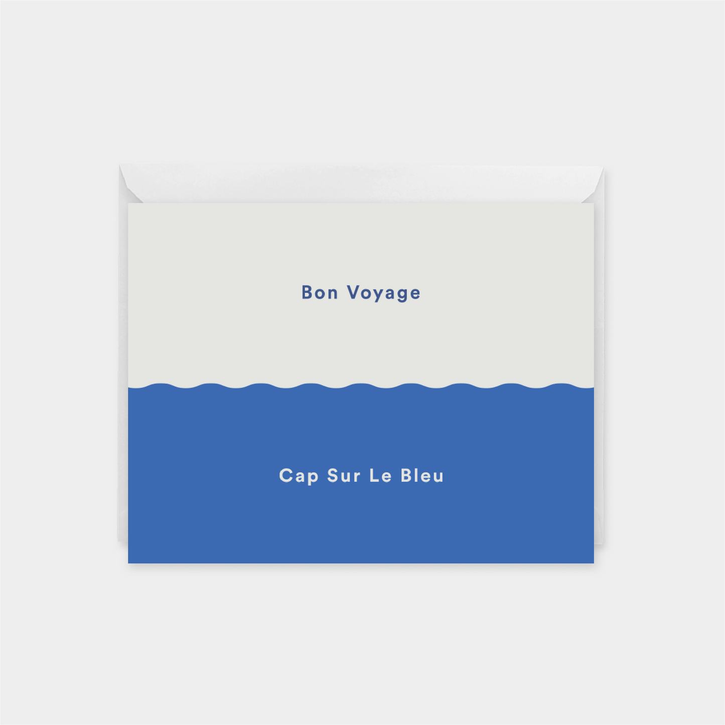 Bon Voyage XIV "Cap Sur Le Bleu" Card