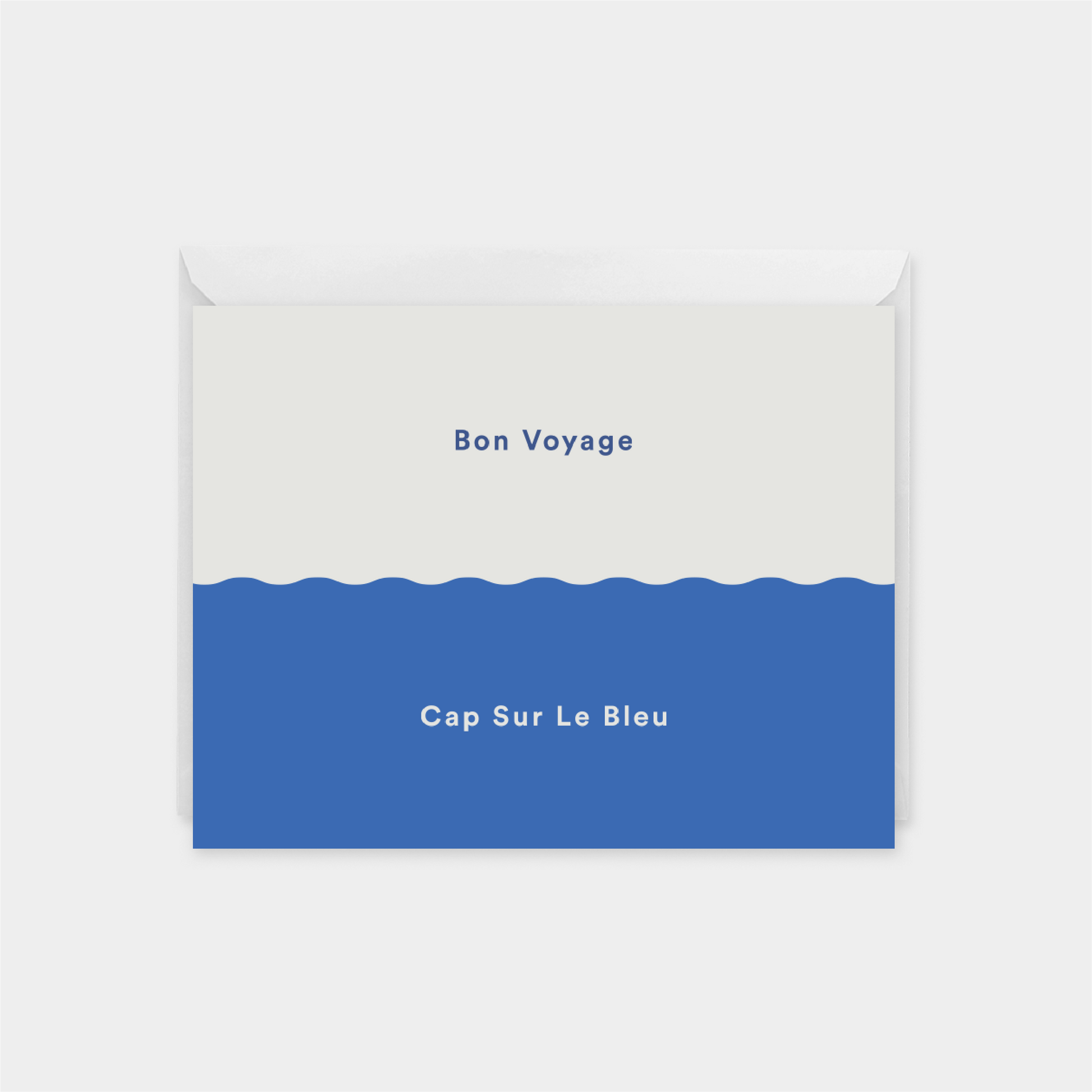 Bon Voyage XIV "Cap Sur Le Bleu" Card