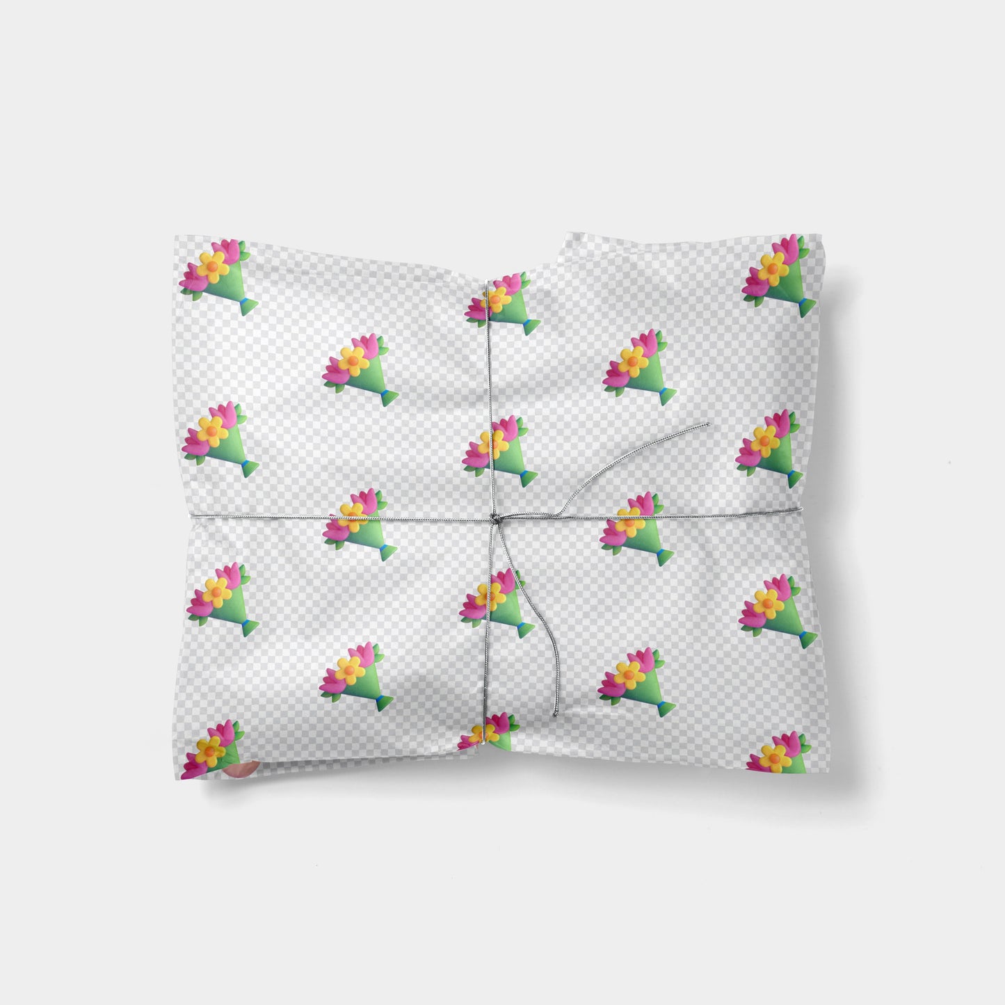 Bouquet Emoji Gift Wrap