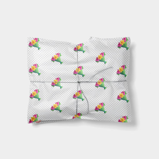 Bouquet Emoji Gift Wrap