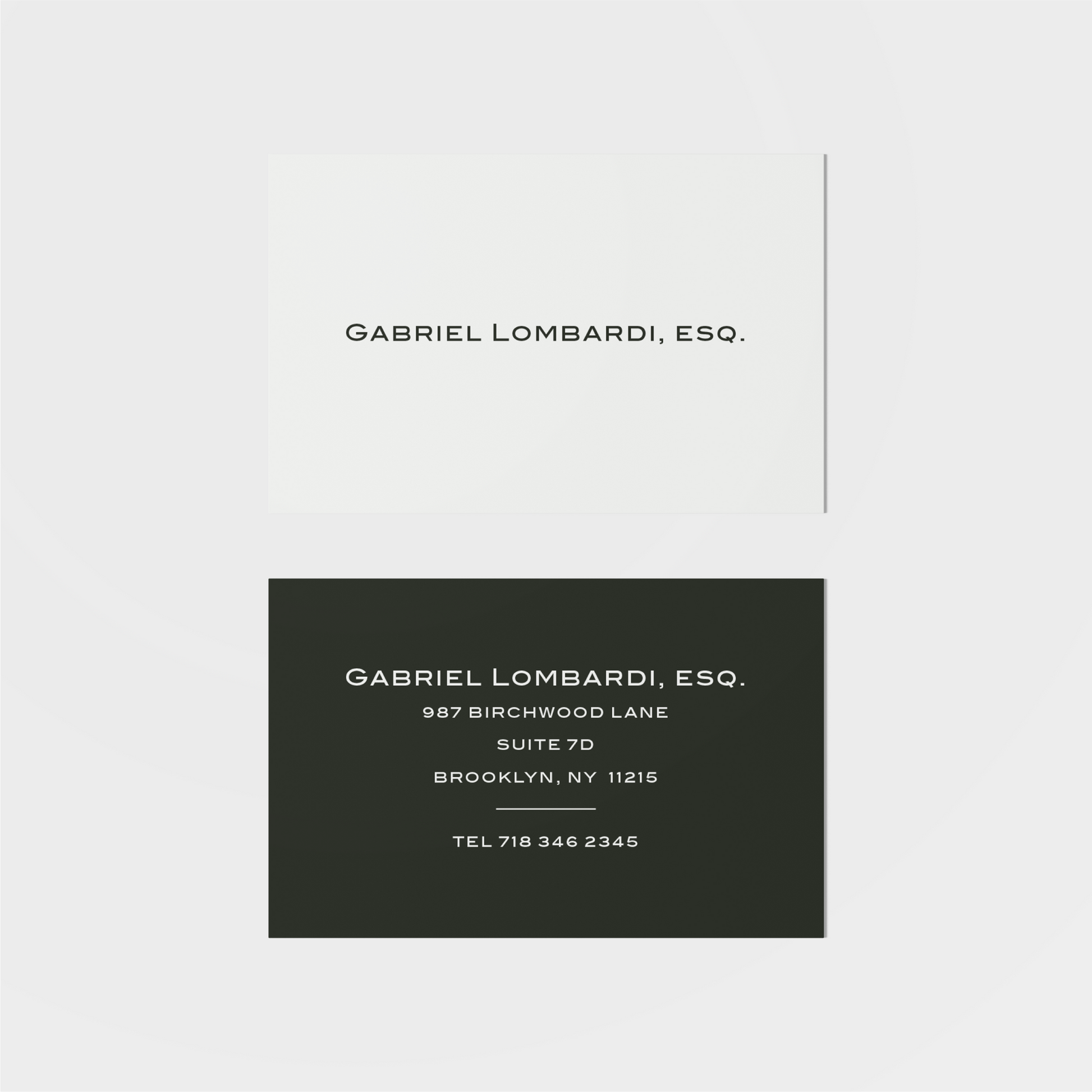 Lombardi Calling Card III