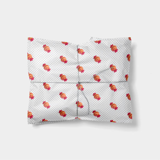 Candy Emoji Gift Wrap