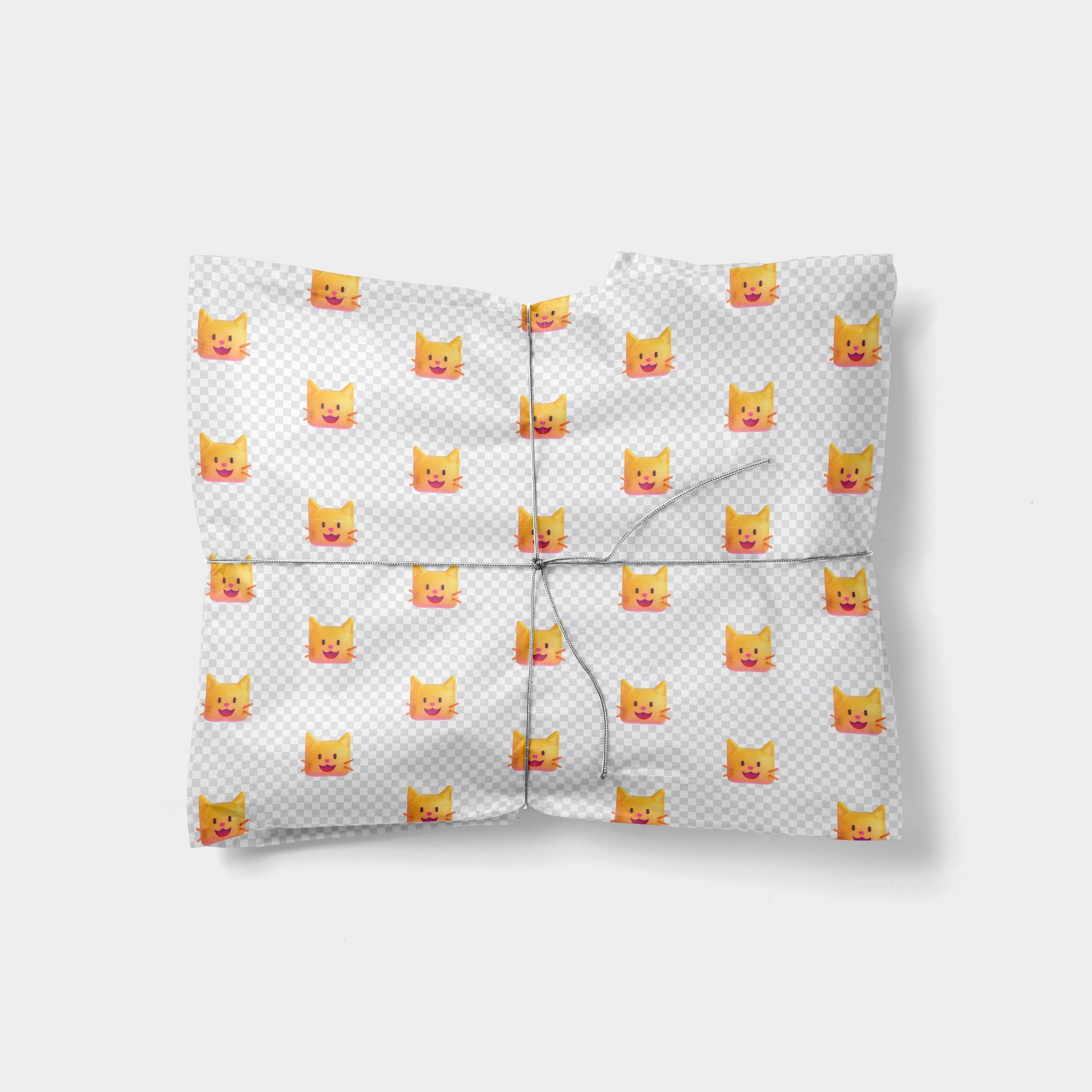 Cat Emoji Gift Wrap