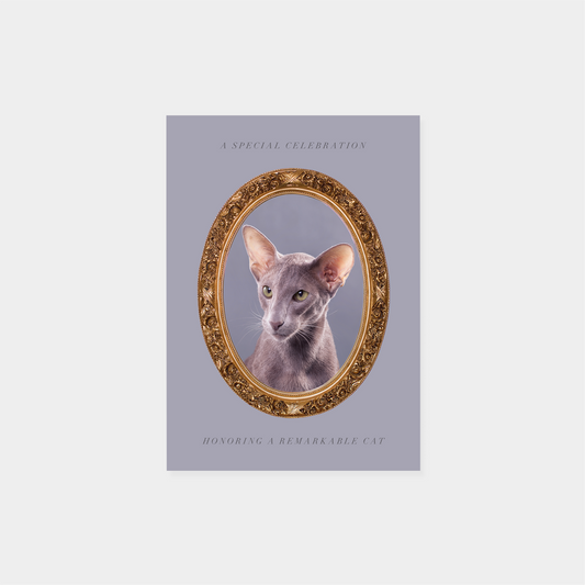 Pet Portrait Card III