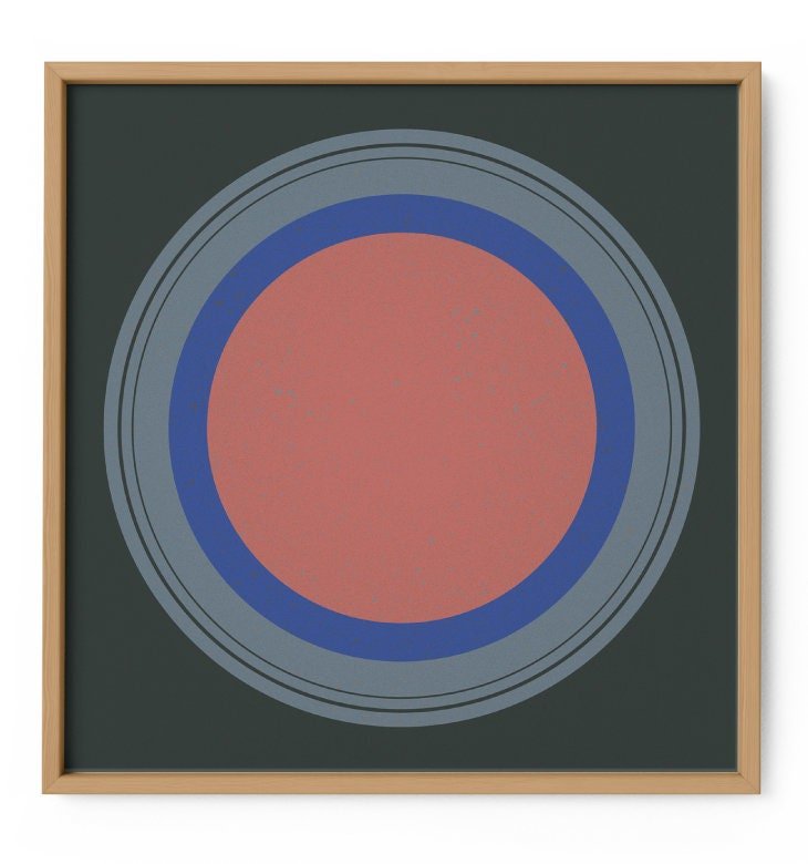 Circle Art Print IV