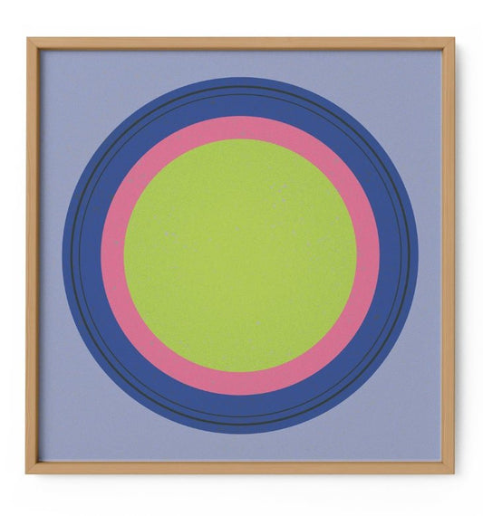 Circle Art Print IX