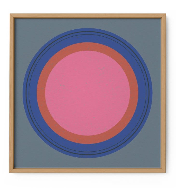 Circle Art Print VII