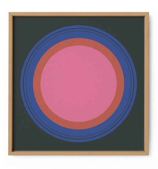Circle Art Print VIII