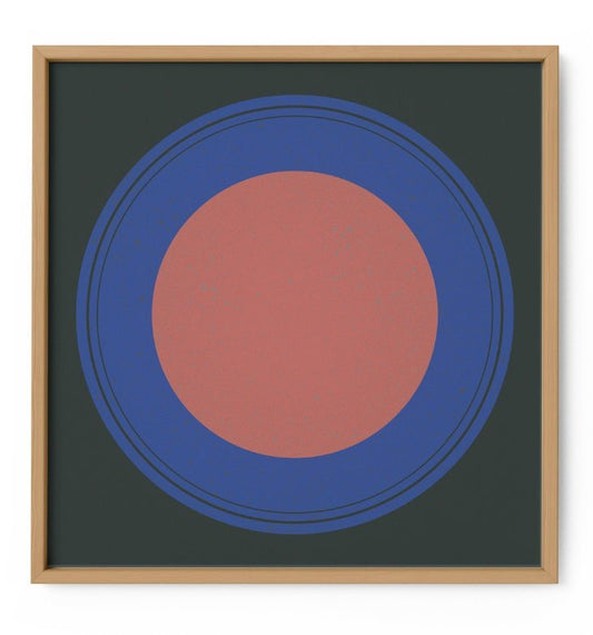 Circle Art Print XI