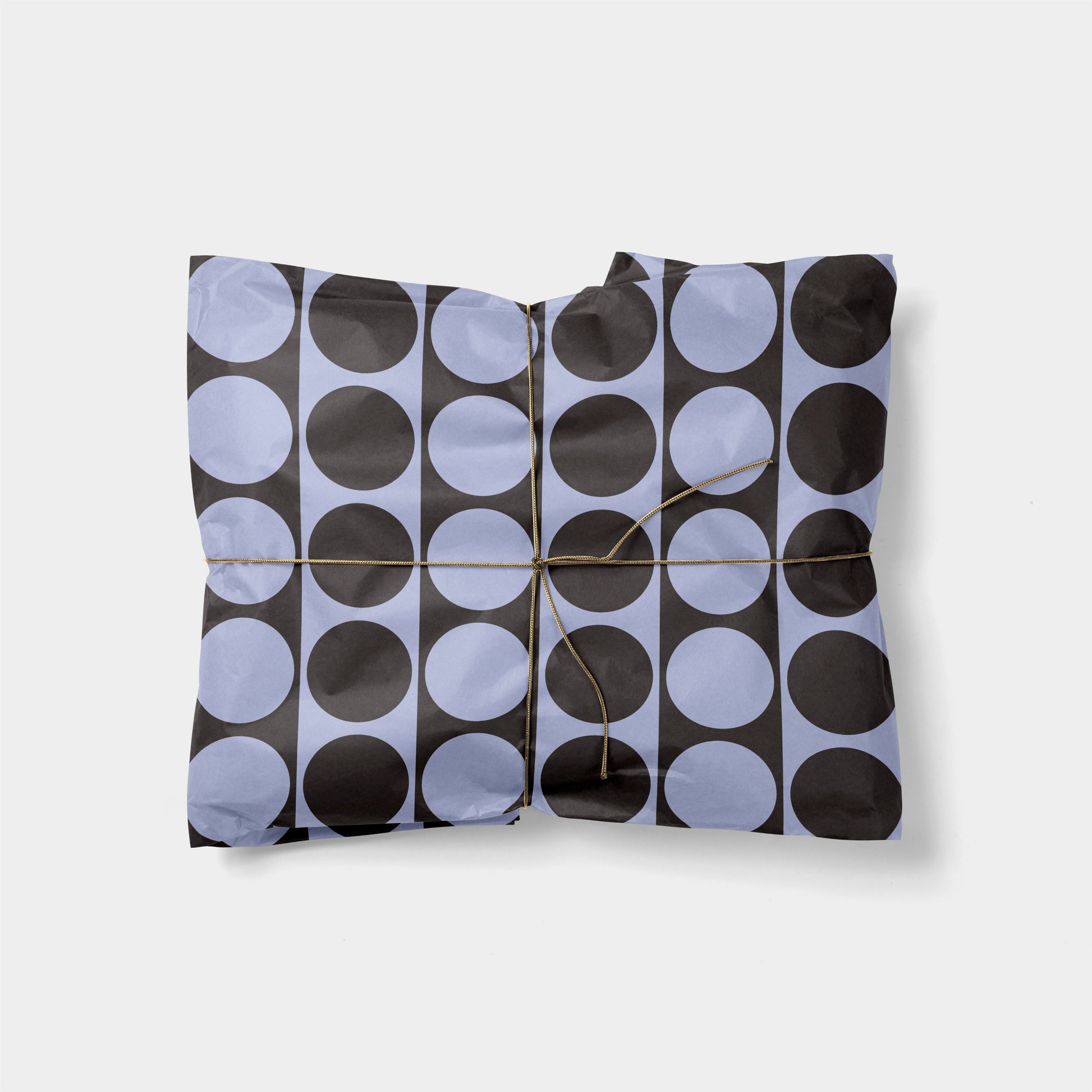 Circle Checker Gift Wrap X