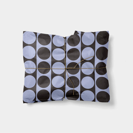Circle Checker Gift Wrap X