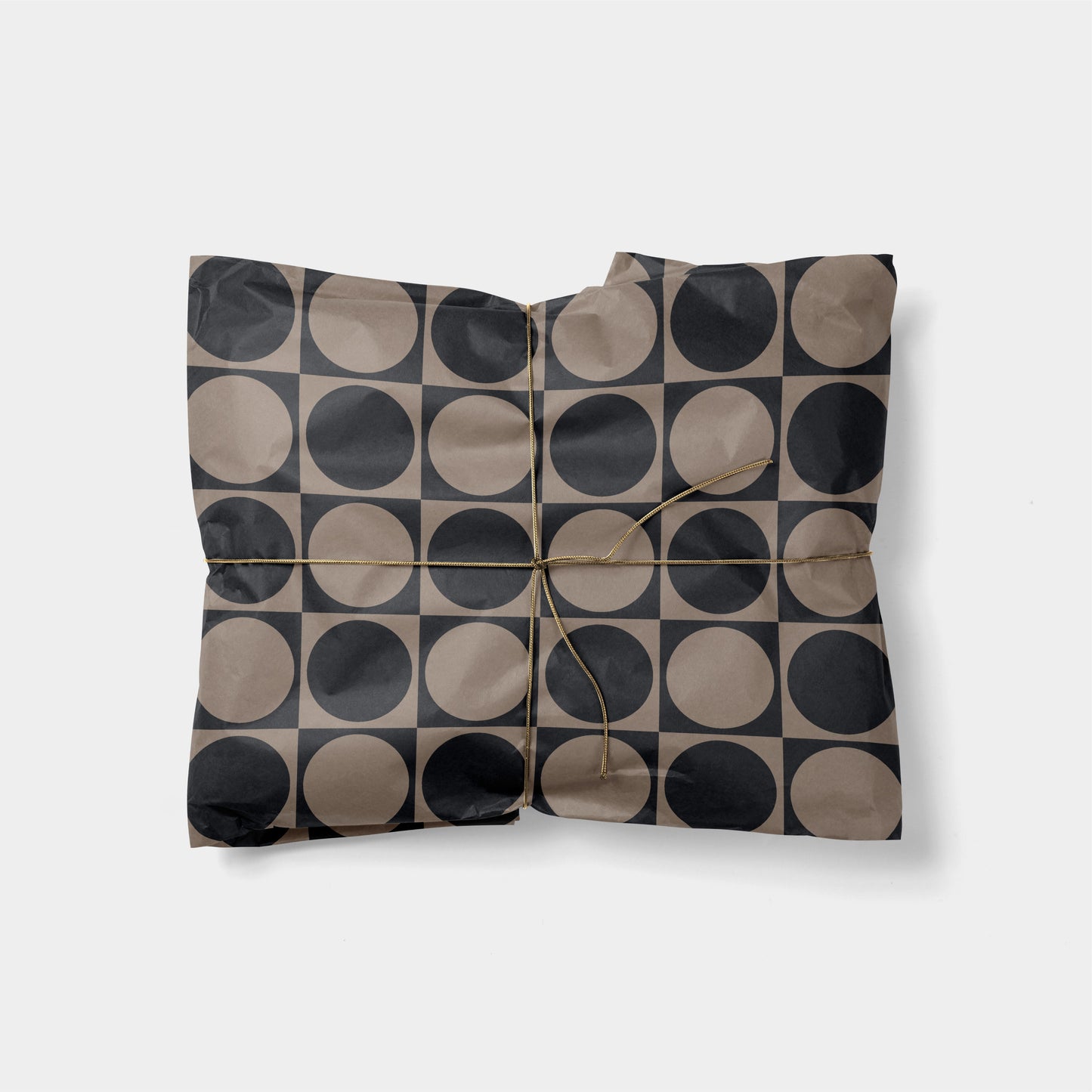 Circle Checker Gift Wrap XIII