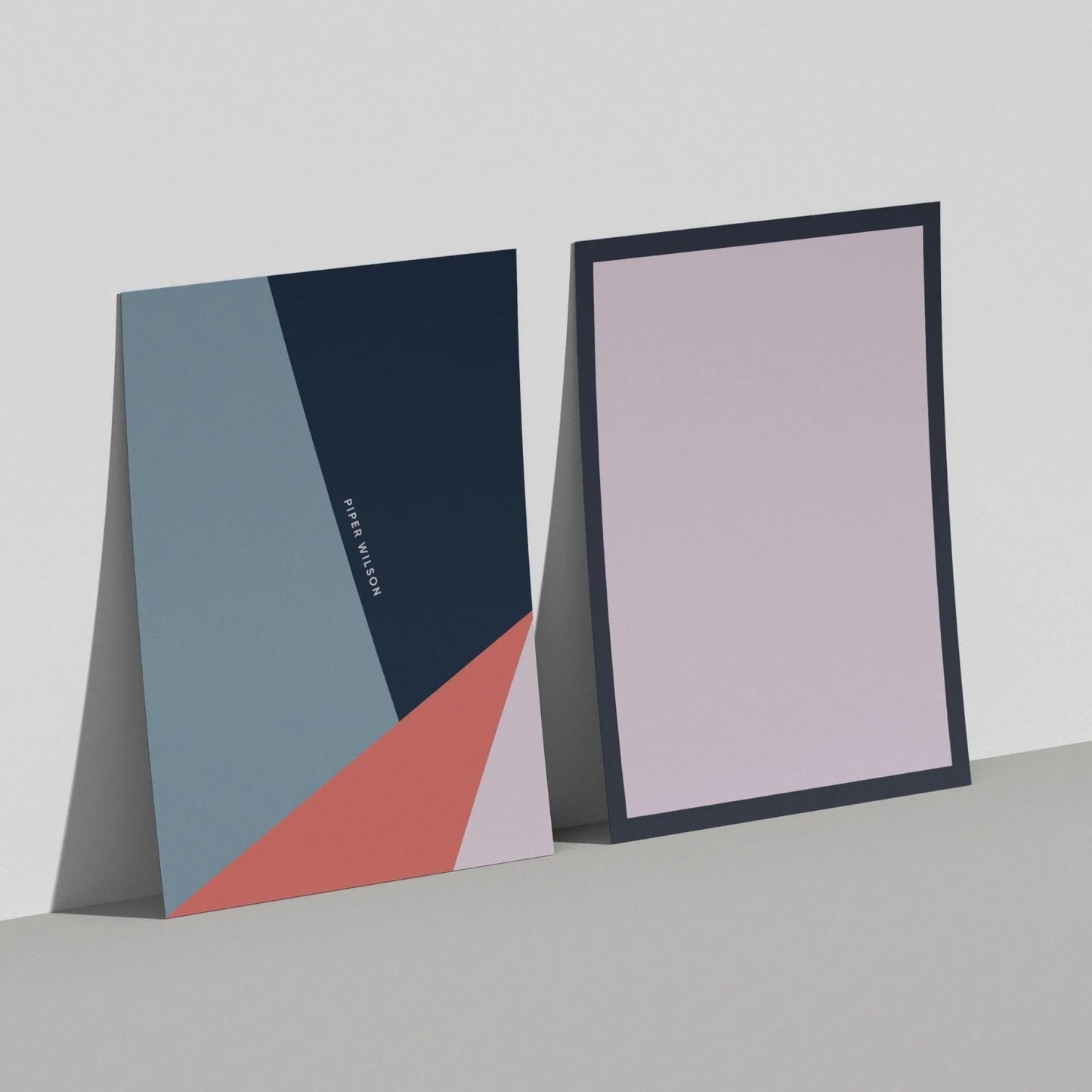 Color Block Jumbo Art Card III