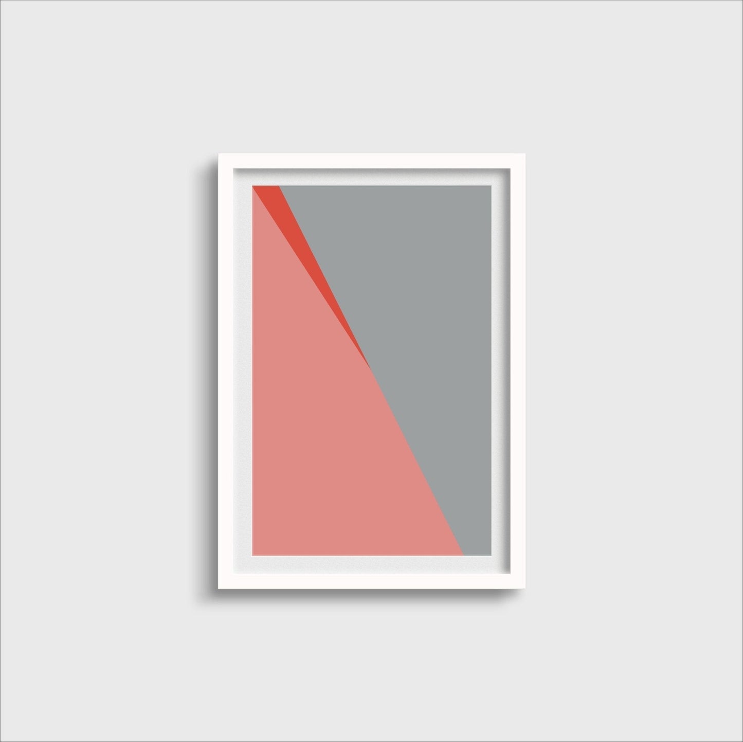 Color Block Modern Art Print IX