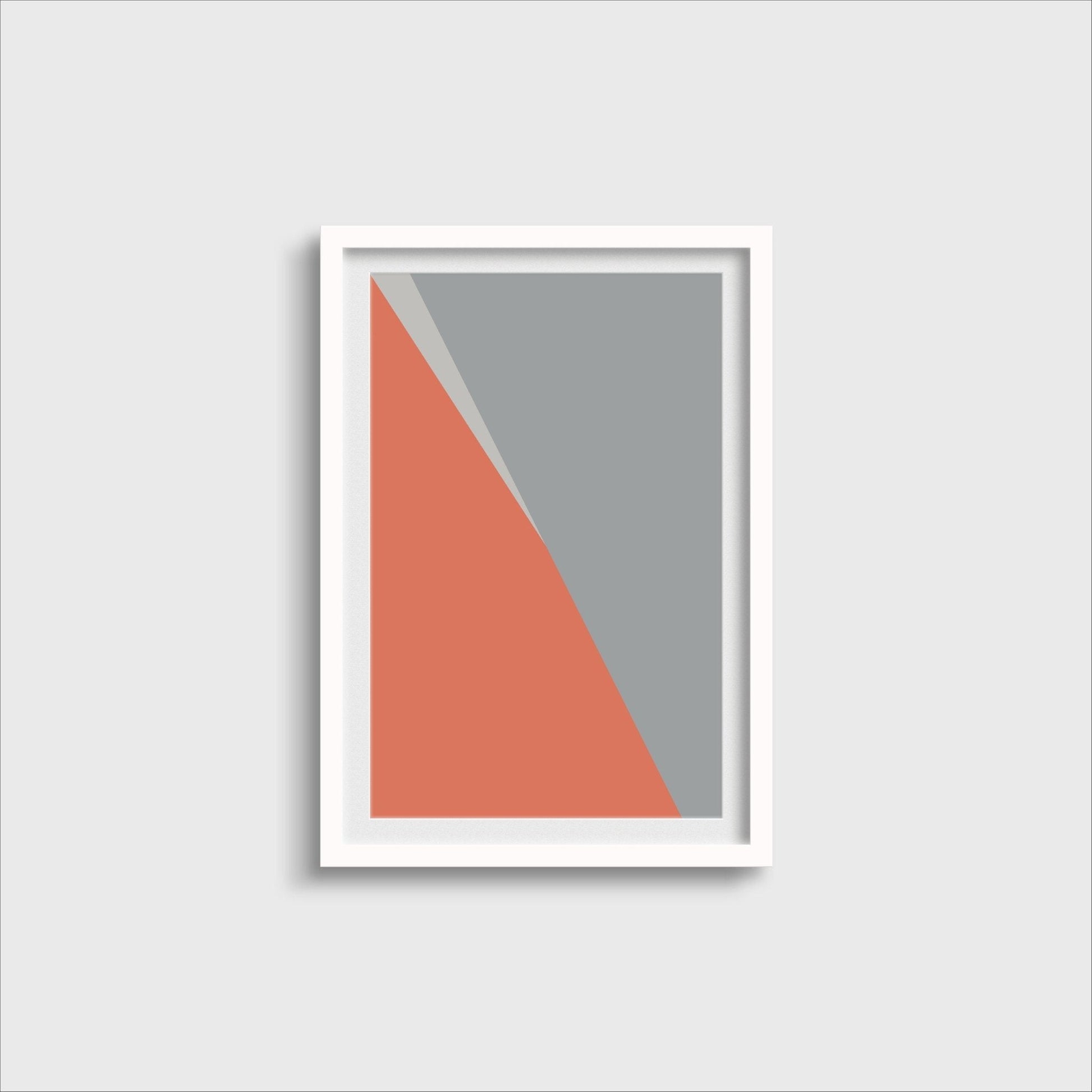 Color Block Modern Art Print VII