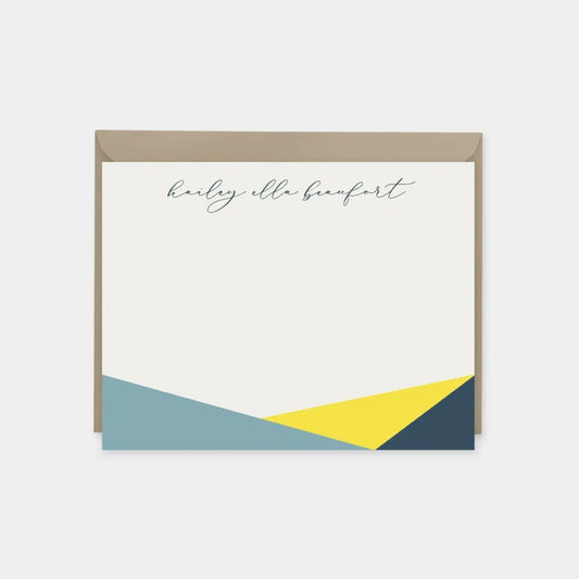 Color Block Note Cards II