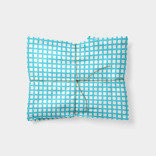 Color Grid Gift Wrap II
