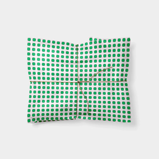 Color Grid Gift Wrap X