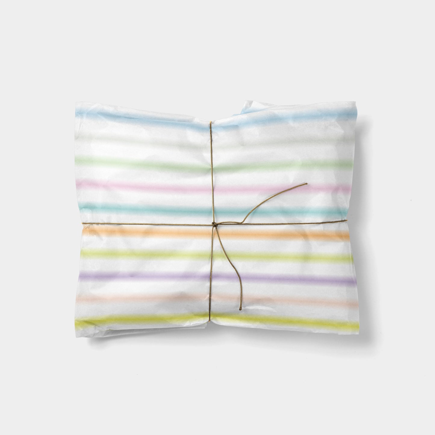 Colorful Gradient Stripes Gift Wrap