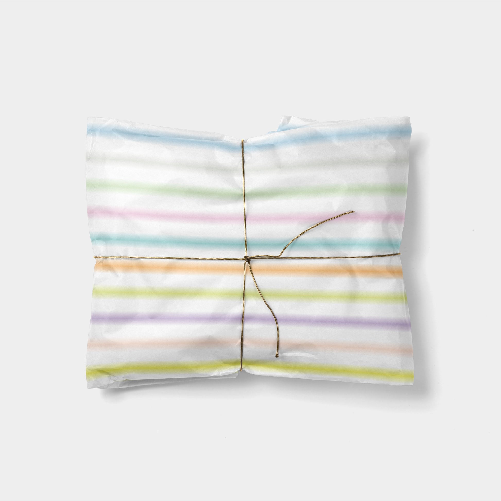 Colorful Gradient Stripes Gift Wrap