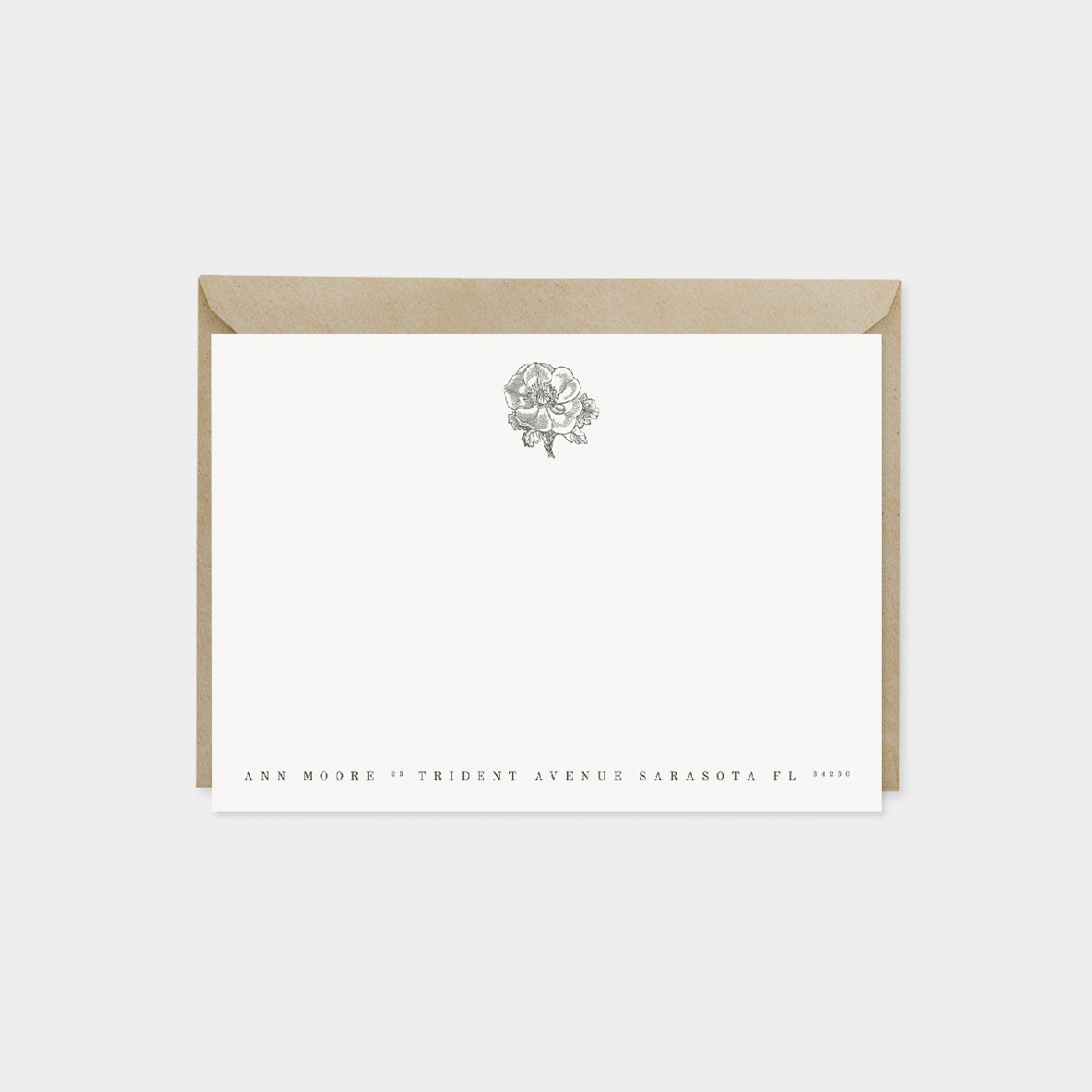 Cowania Plicata Botanical Note Cards